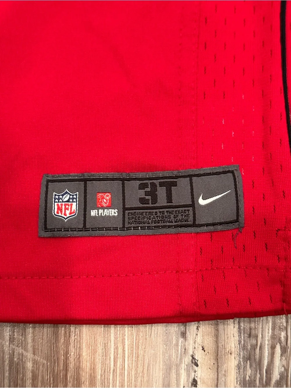 Nike Red ATL Falcons #7 Robinson Football Jersey Black & White NFL 3T Unisex